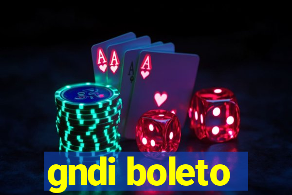 gndi boleto